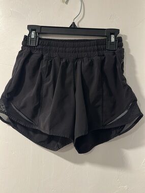 Women's Black Lululemon Shorts